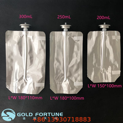 Saco masculino de uma polegada na válvula (BOV) Sistema de distribuição sem ar para cosméticos, farmacêutica e cuidados da pele premium