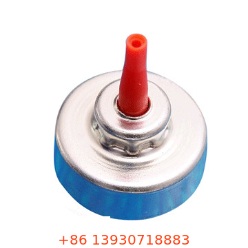 Válvula de recarga de isqueiro a gás butano de haste 2*0,51 mm Design profissional