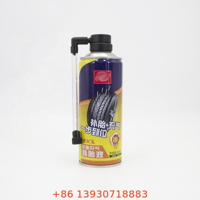 Insuflador de pneus aerossol personalizado para recapagem de pneus por spray de cola