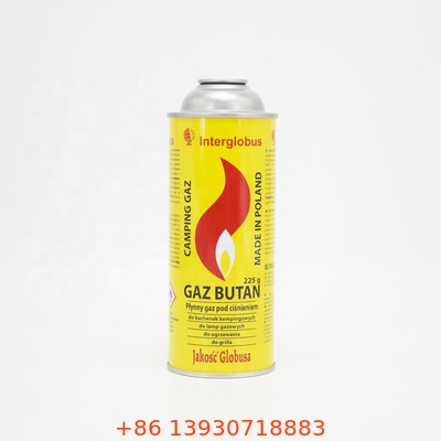 Cartucho de gás butano 220g à prova de explosão