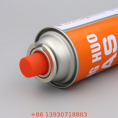 cilindro de gás de butano de 65 x 158 mm para uso industrial com logotipo personalizável