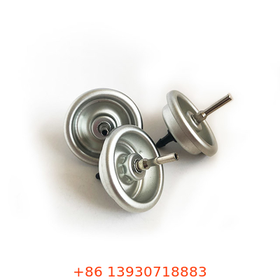 Válvula de reabastecimento de gás universal de butano mais leve com caule de plástico/metal e copo de montagem de covinhas para baixo