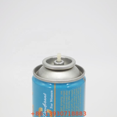 Válvula de spray desodorante aerossol de uma polegada para latas de lata de corpo vazio