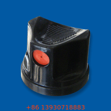 Bocal de tinta spray atuador aerossol PP preto 0,64 mm