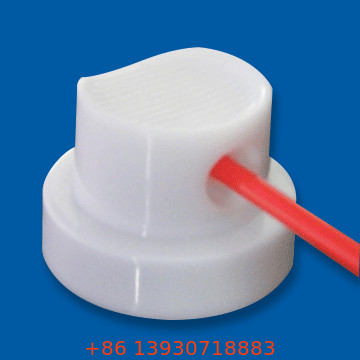Atuador de aerossol de silicone de diâmetro de orifício de 1,0 mm para latas de spray de silicone