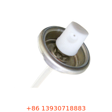 Atuador de lata de spray de material pp branco sem inserção tamanho personalizado