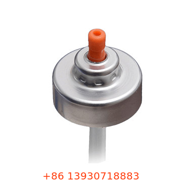 Válvula spray aerossol de alumínio antiferrugem 20mm para latas de folha de flandres