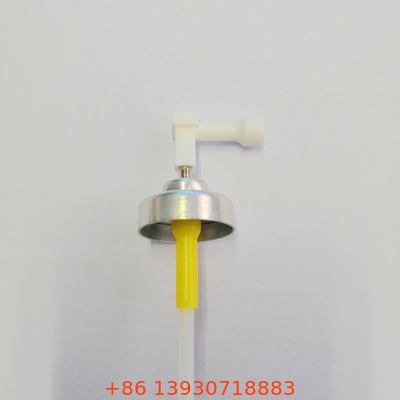 Válvula de aerossol com medidor de resistência química 20 mm para latas de aerossol de cuidados pessoais