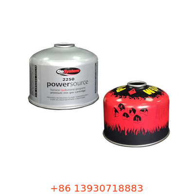 Garrafa de gás de butano eficiente para serviços de restauração com função de ligação rápida e longo tempo de queima