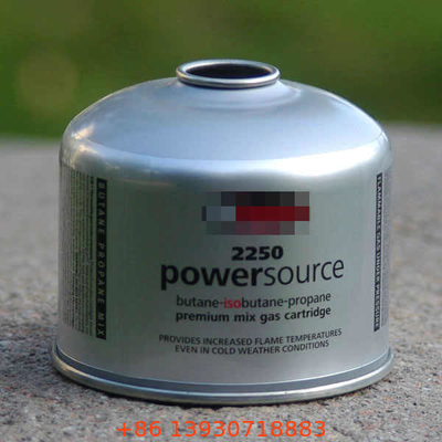 Canisters de gás propano-butano multiuso para viagens, acampamentos e emergências ¥ 300g, design compacto