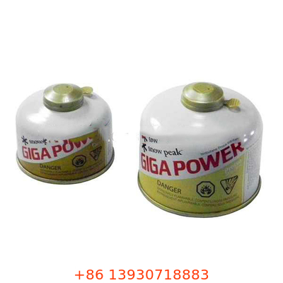 80 g 110 g 230 g 450 g Canister de gás de butano para fogões de acampamento