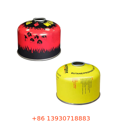Canisters de gás propano-butano de alta eficiência para acampamento e cozinha ao ar livre    230g Capacidade