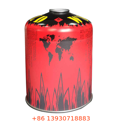 Cartucho de gás butano 450g de mistura de butano propano cartucho de gás 106mm de diâmetro