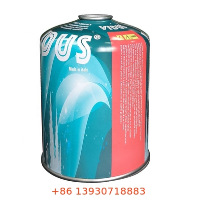 Canisters de gás de propano-butano de alto desempenho para churrasqueiras externas 350 g, válvula de ligação fácil