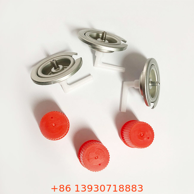 Válvula de controle portátil personalizada standard internacional do queimador de gás da válvula do cartucho do gás