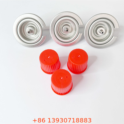 Válvula de controle resistente do fogão de Mini Aerosol Can Valve Portable do alojamento com haste especial