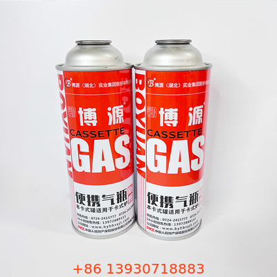 Logo Butane Gas Cylinder personalizado para o cartucho quente do potenciômetro 1 X