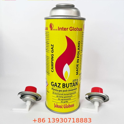 Cartucho reto do gás do butano da parede para o cartucho quente do potenciômetro 1 X incluído