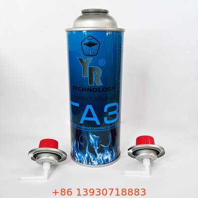 Válvula de gás portátil do butano do cartucho do aerossol uma polegada para Tin Cans
