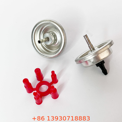 Tamanho mais claro da válvula 1inch do reenchimento do butano da personalização com mola de aço inoxidável