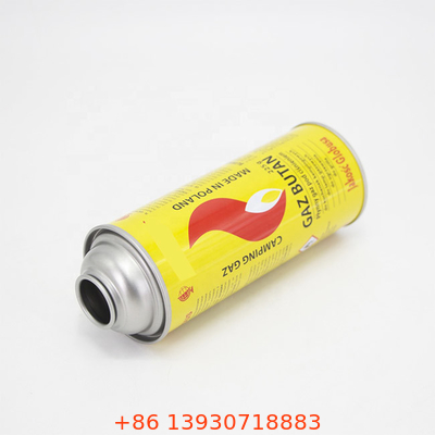 cartucho portátil do gás do butano 400ml para fogões de acampamento e tochas da chama