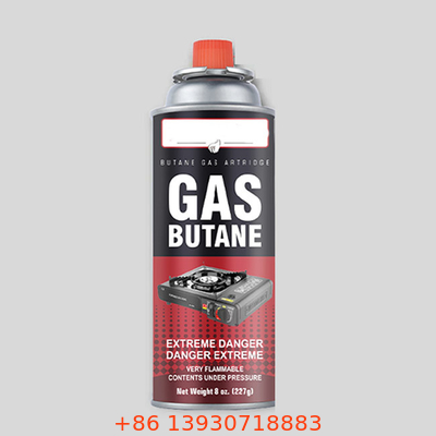 Os bens ajustaram fora imprimir o peso portátil do cartucho 227g do fogão de gás