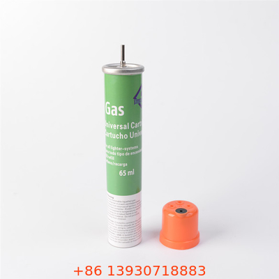 garrafa mais leve descartável do reenchimento do gás do butano da altura de 150mm para a conveniência e a facilidade