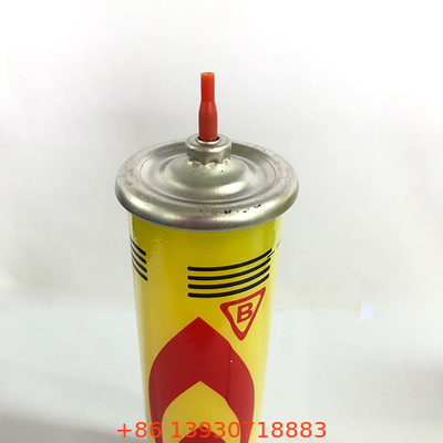 Fora de cozinhar aplicações mais claras da variedade do reenchimento do gás do butano 80ml