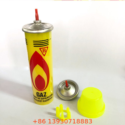 Reenchimento mais claro do gás do butano da garrafa do ANIMAL DE ESTIMAÇÃO da prova do escapamento para isqueiros de bolso
