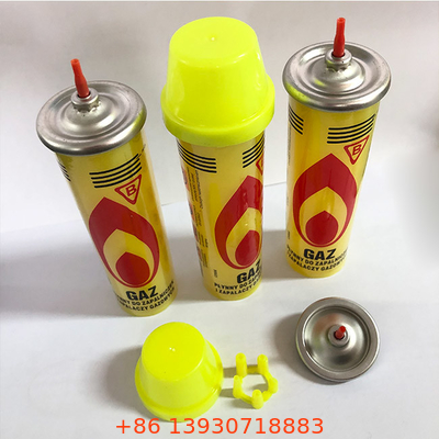 Um reenchimento mais claro do combustível conveniente do butano pode para o uso diário Leakproof