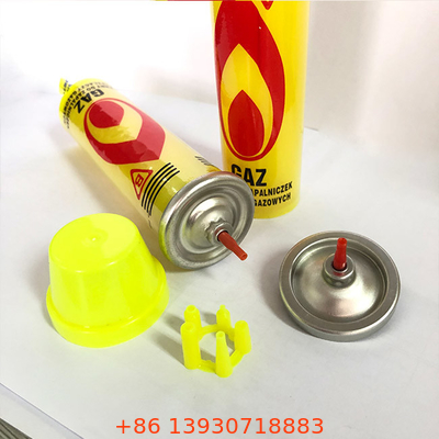 Um reenchimento mais claro do combustível conveniente do butano pode para o uso diário Leakproof