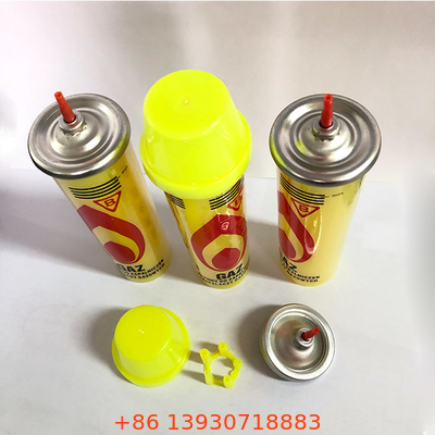 Um reenchimento mais claro do combustível conveniente do butano pode para o uso diário Leakproof