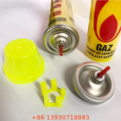 Cartucho mais claro eficiente do reenchimento do gás do butano 80ml para o piquenique exterior