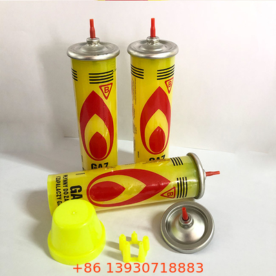 Cartucho mais claro eficiente do reenchimento do gás do butano 80ml para o piquenique exterior