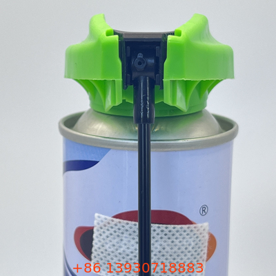 Pulverizador de aerossóis versátil com tubo dobrável e fechadura - Solução multifuncional para limpeza e muito mais