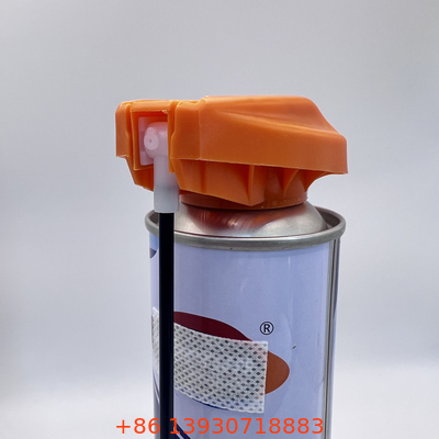 Nozzle Commodity Aerosol Spray Outlet com suporte de borracha POM de tubo de extensão