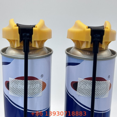 3.30mm Diâmetro externo do tubo Bocal de pulverização de aerossóis com bocal de tubo de extensão Largura 50,13mm
