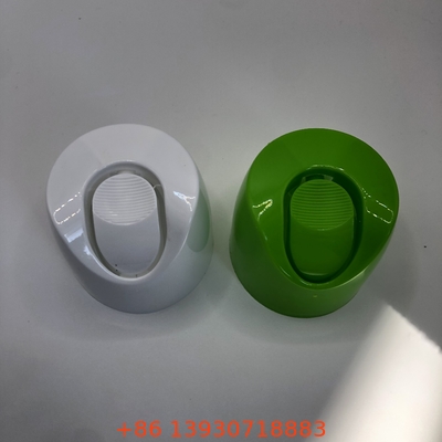 Design ergonômico da tampa da garrafa de spray de plástico branco