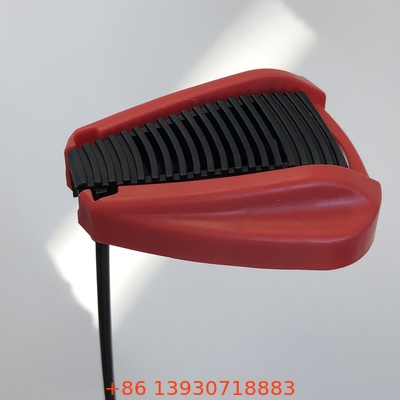 27.34mm White Spray Aerosol Nozzle com tubo de imersão de 1,0 mm de diâmetro interno