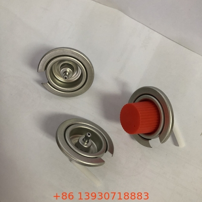 A válvula de gás de butano de uma polegada de aço inoxidável feita de material PP