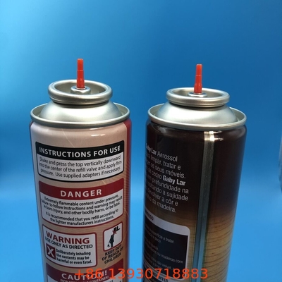 Válvula de reabastecimento mais leve com material de base de plástico ou metal para reabastecimento rápido e fácil de gás