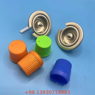 Canister de combustível de butano e cartucho de gás de butano válvula de uma polegada com junta interna Buna