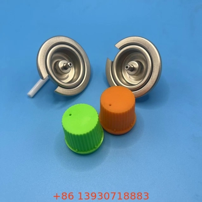 Canister de combustível de butano e cartucho de gás de butano válvula de uma polegada com junta interna Buna