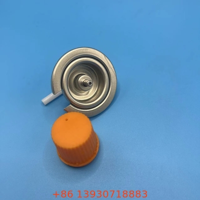 Válvula de gás de butano para recipiente de combustível de butano e cartucho de gás de butano