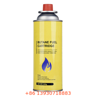 Canister de gás de butano de 65 x 158 mm - ODM aceitável dentro do Hot Pot