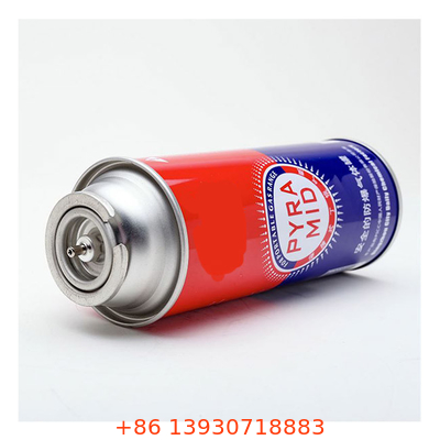 Vaso de gás de butano com 220 g e 227 g Capacidade 65 x 158 mm para aplicações industriais