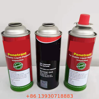 Container de gás de butano aceitável ODM para design de logotipo personalizado