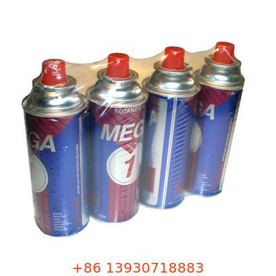 Container de gás de butano aceitável ODM para design de logotipo personalizado