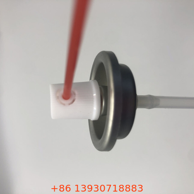 Válvula de aerossol de pulverização não tóxica com durabilidade e fiabilidade