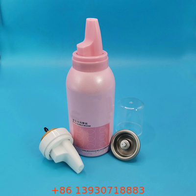 Compacto Mousse cabelo válvula de spray Solução de estilo portátil em movimento